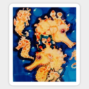 Seahorses Sticker